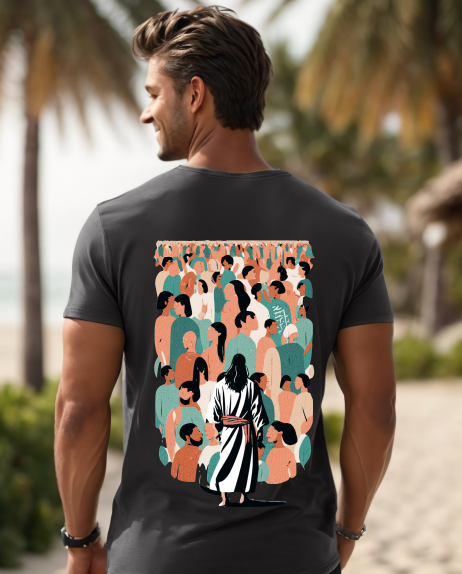 Jesus Fed Men's Design